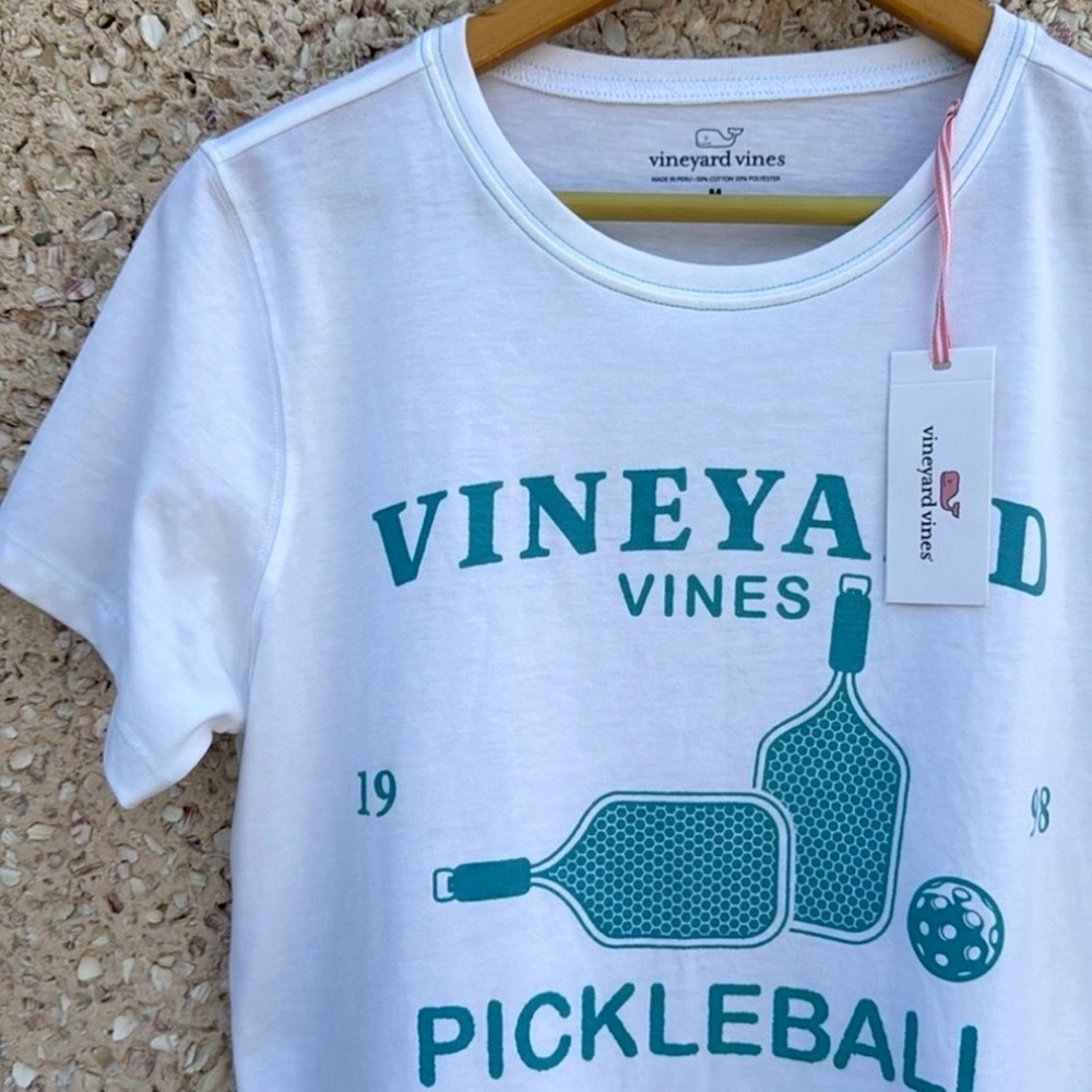 Vineyard Vines Pickleball Graphic Tee NWT
